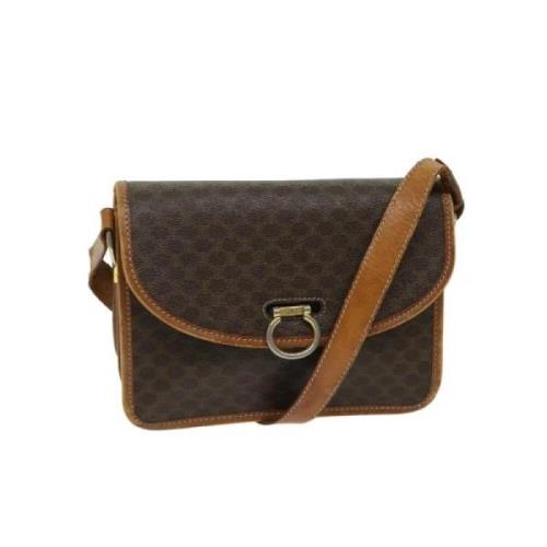 Celine Vintage Pre-owned Canvas celine-vskor Brown, Dam