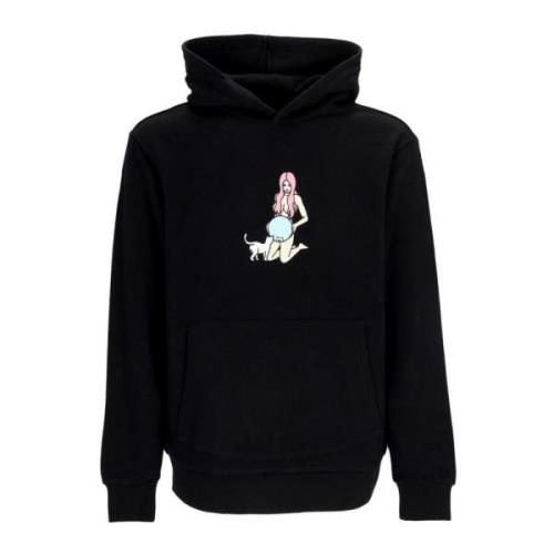 Ripndip Svart Mirror Hoodie Broderad Sweatshirt Black, Herr