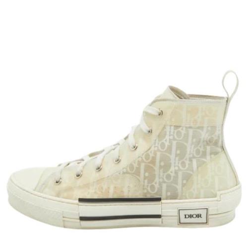 Dior Vintage Pre-owned Mesh sneakers White, Herr