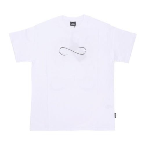 Propaganda Snake Logo Vit Tee Kort Ärm White, Herr