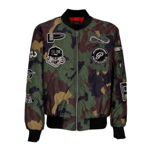 Propaganda Camo Bomberjacka Multicolor, Herr