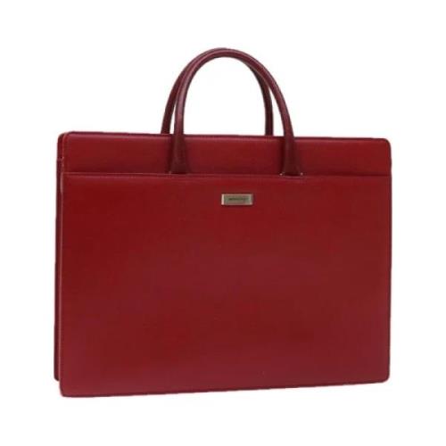 Burberry Vintage Pre-owned Tyg handvskor Red, Dam