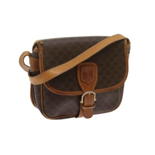 Celine Vintage Pre-owned Canvas celine-vskor Brown, Dam