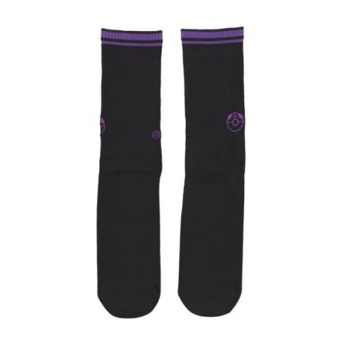 Dolly Noire Pokemon Black Master Ball Socks Black, Herr