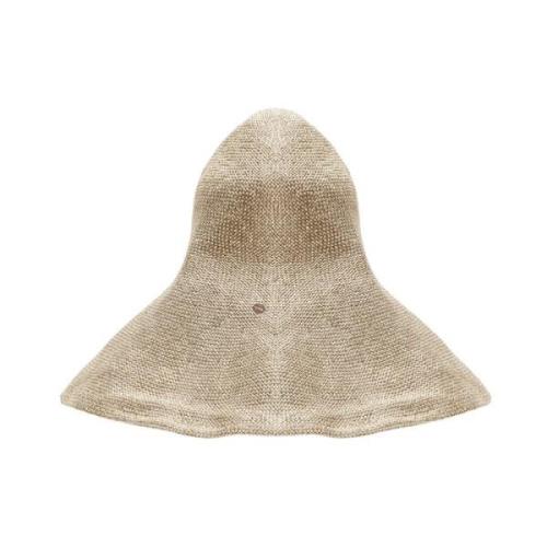 Flapper Rose-Gold Aura Hat Beige, Dam