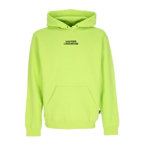 Iuter Hästar Hoodie Lime Långärmad Sweatshirt Green, Herr