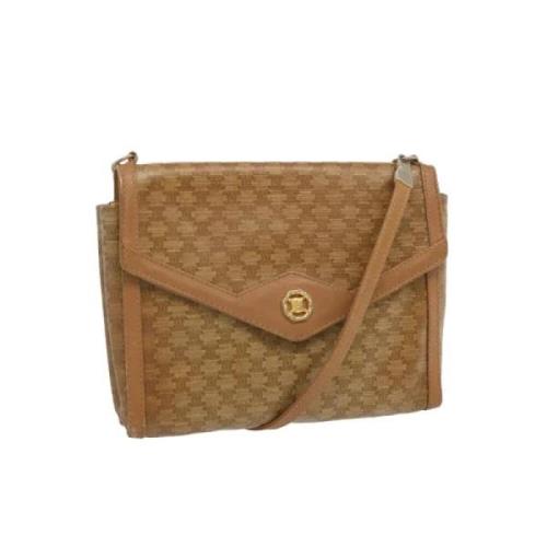 Celine Vintage Pre-owned Canvas celine-vskor Beige, Dam