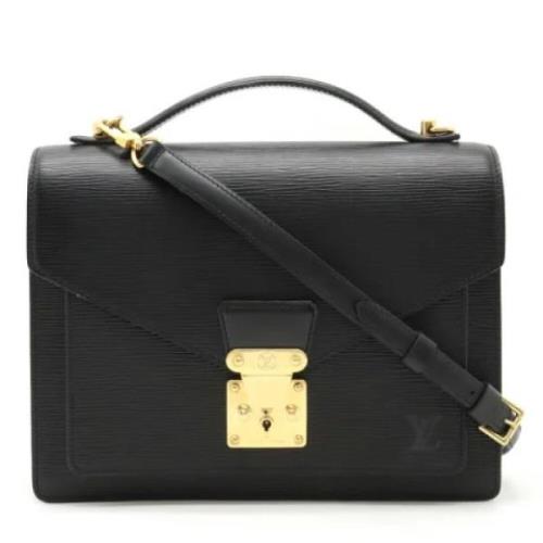 Louis Vuitton Vintage Pre-owned Laeder handvskor Black, Dam