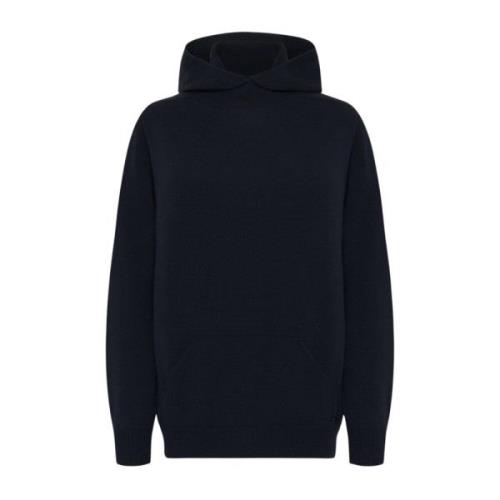 Kiton Kashmir Komfort Sweatshirt Blue, Dam