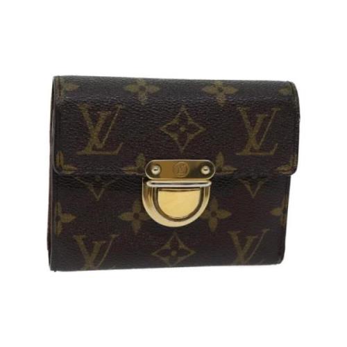 Louis Vuitton Vintage Pre-owned Belagd canvas plnbcker Brown, Dam