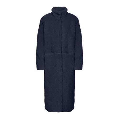 Saint Tropez Feliciasz Teddy Coat Jacka Ombre Blue Blue, Dam