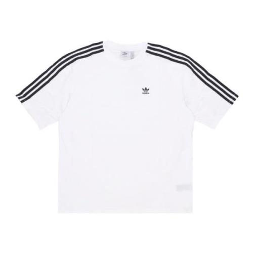 Adidas Klassisk Oversized Tee Vit Dam T-shirt White, Dam