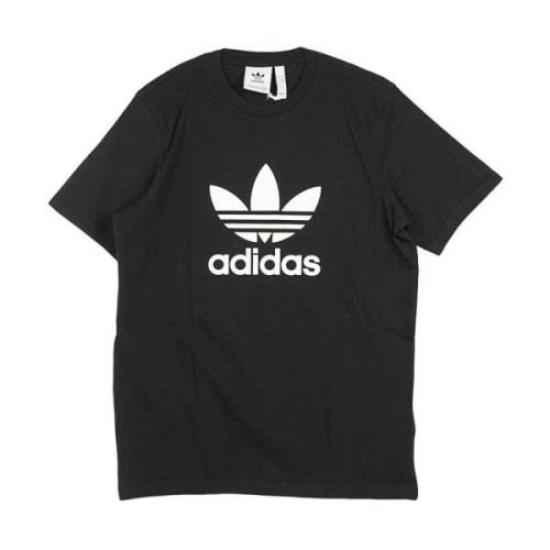 Adidas Klassisk Trefoil T-shirt Svart/Vit Black, Herr