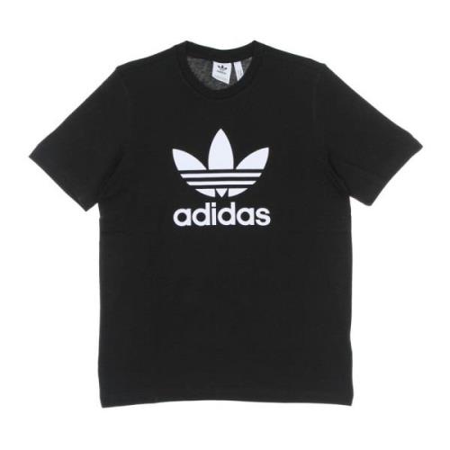 Adidas Trefoil Logo Tee Svart/Vit Bomull T-shirt Black, Herr