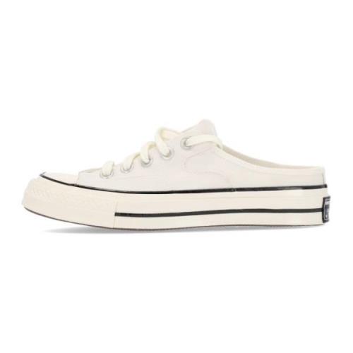 Converse Canvas Mule Sneakers med Snörning Beige, Dam