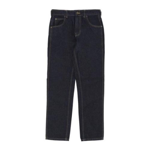 Dickies Rinsed Denim Jeans Blue, Herr