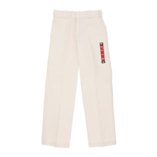 Dickies Strukturerad arbetsbyxa med fickor White, Herr