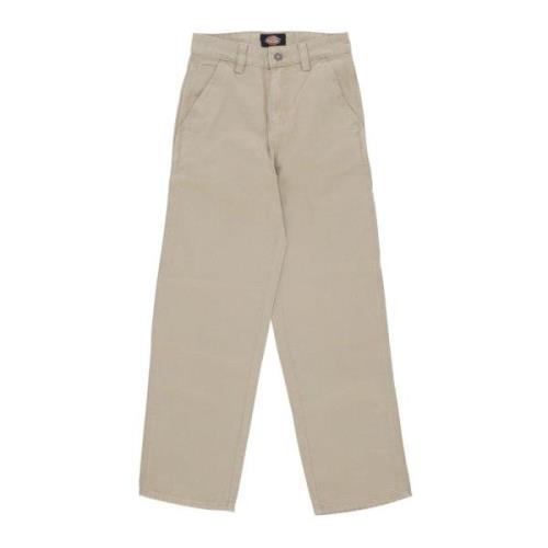 Dickies Öken Sand Kvinnors Canvasbyxor Beige, Dam