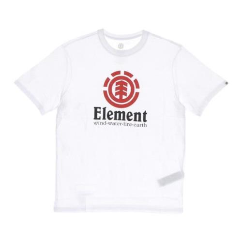 Element Vit Herr Crew Neck T-shirt White, Herr