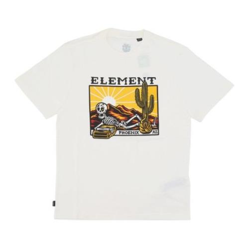 Element Dusk Tee Herr T-shirt White, Herr