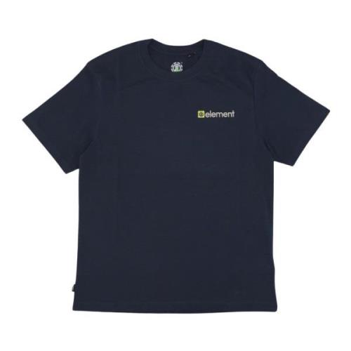 Element Navy Eclipse Tee Herr T-shirt Blue, Herr