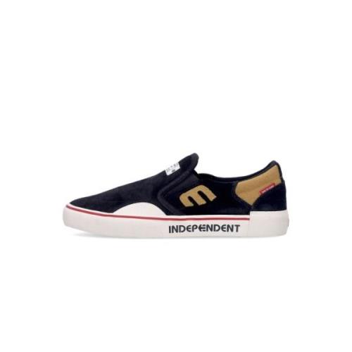 Etnies Slip X Indy Skate Skor Svart/Brun Multicolor, Herr