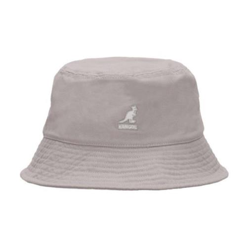 Kangol Moonstruck Tvättad Bucket Hatt Gray, Unisex