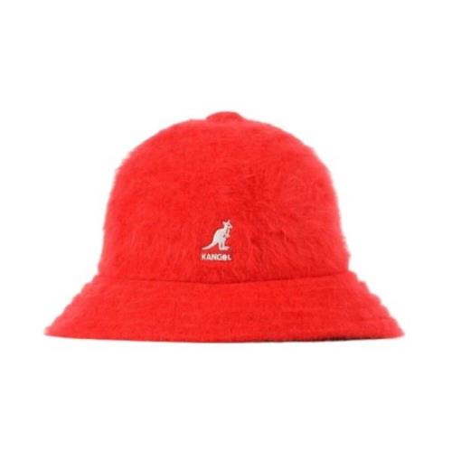 Kangol Casual Röd Päls Mössa Red, Unisex