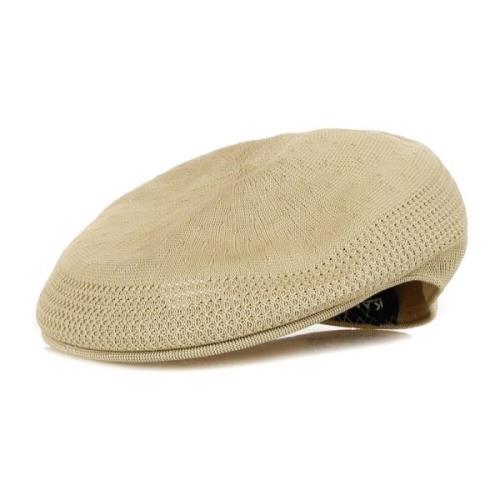 Kangol Ventair Beige Flat Keps Ultralätt Tyg Beige, Herr