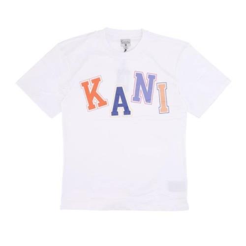 Karl Kani Logo Tee Multicolor Short Sleeve T-shirt White, Herr