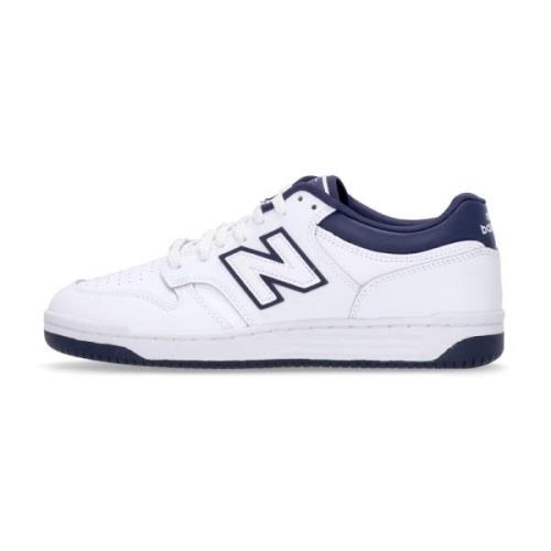 New Balance Vit/Marinblå Låg Sneaker 480 White, Herr