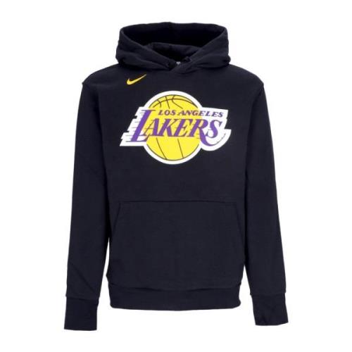 Nike NBA Essential Fleece Hoodie Svart Blue, Herr