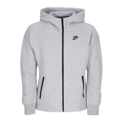 Nike Sporty Hooded Zip Sweatshirt Gray, Dam