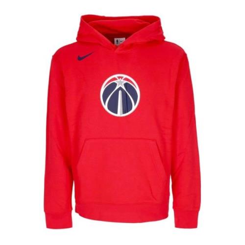 Nike NBA Club Hoodie Röd Red, Herr