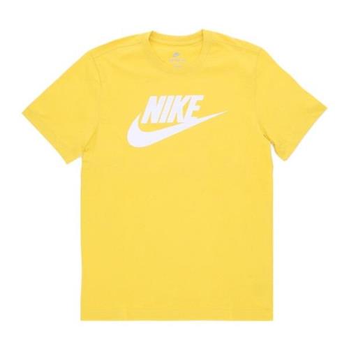 Nike Icon Futura Tee Levande Svavel/Vit Yellow, Herr