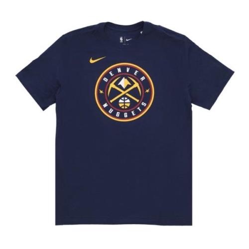 Nike Denver Nuggets Logo T-tröja Blue, Herr