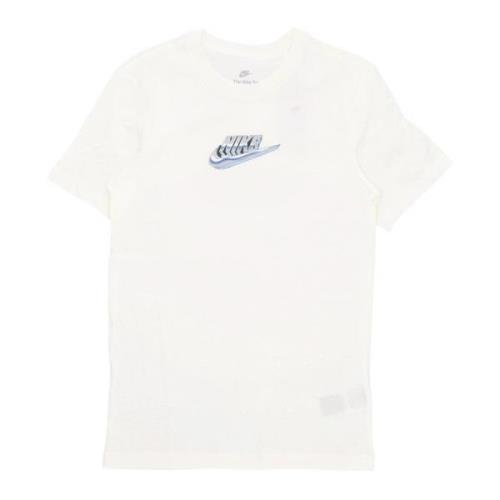 Nike Sail T-Shirt Crew-Neck Regular Fit White, Herr