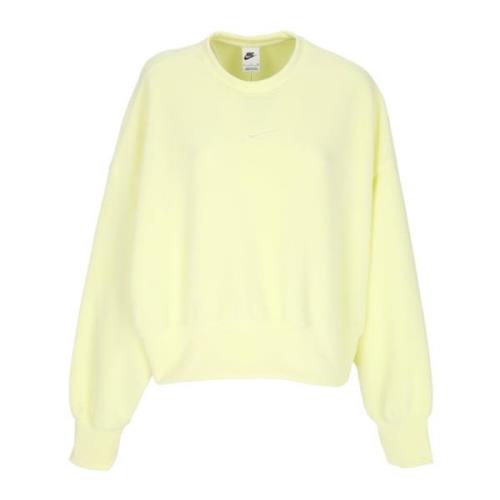 Nike Luminous Green Crewneck Sweatshirt Plush Mod Green, Dam