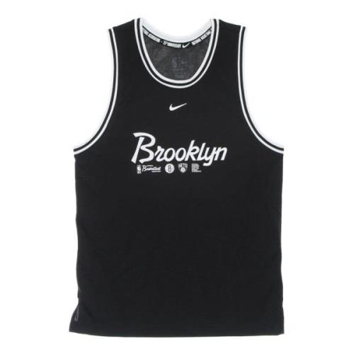 Nike Brooklyn Nets Basketball Tank Top Black, Herr