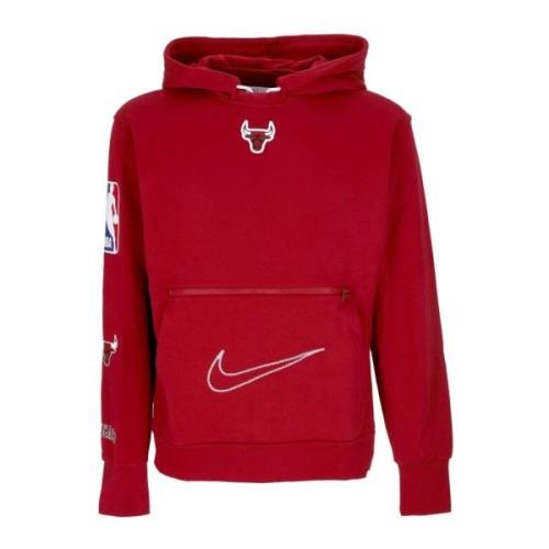 Nike Chicago Bulls Courtside Hoodie Brown, Herr