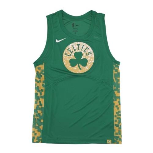 Nike Boston Celtics Basketball Tank Top Green, Herr