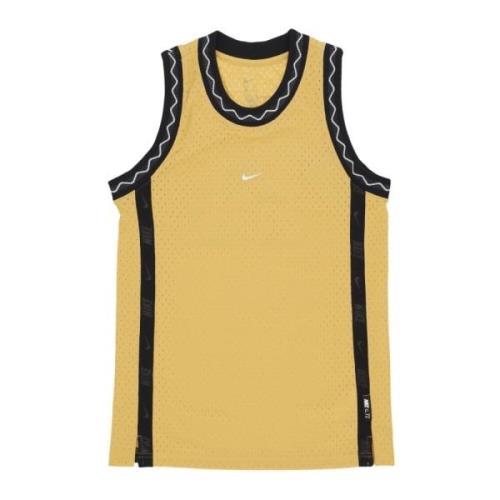 Nike Premium Basketball Jersey Wheat Gold/White Yellow, Herr