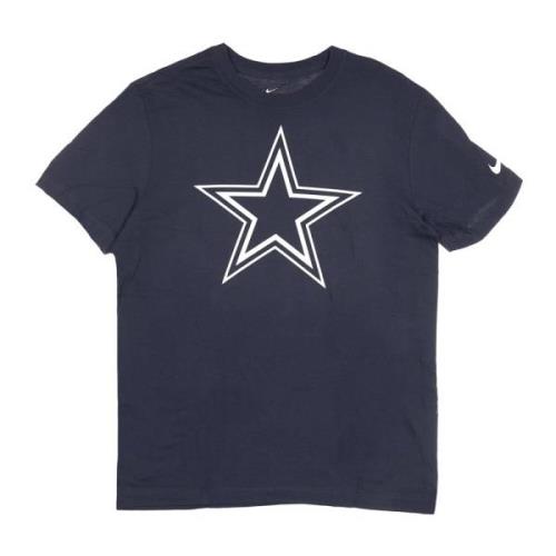 Nike Dallas Cowboys Logo Tee Shirt Blue, Herr