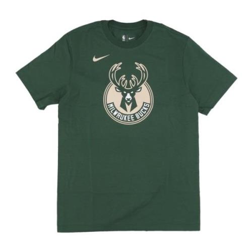 Nike Milwaukee Bucks Logo Tee Green, Herr