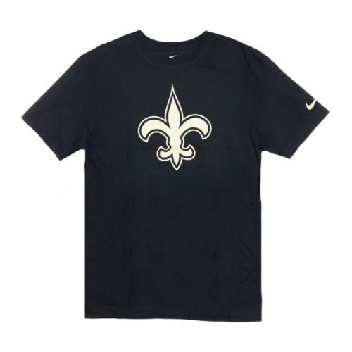 Nike NFL Logo Tee New Orleans Saints Black, Herr