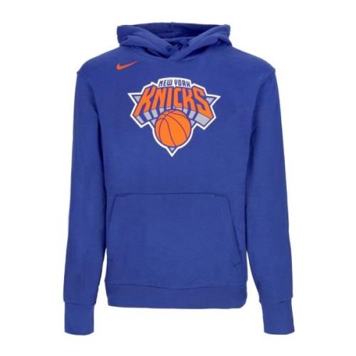 Nike NBA Essential Fleece Hoodie Blå Blue, Herr