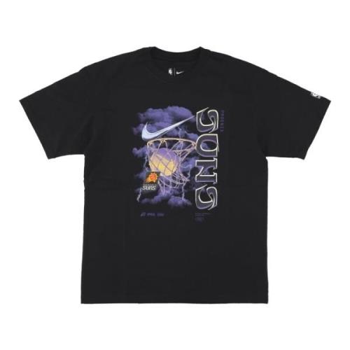 Nike Phoenix Suns NBA Courtside Tee Black, Herr