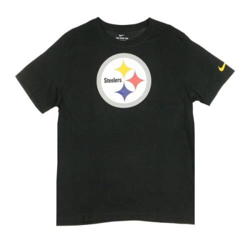 Nike Pittsburgh Steelers Logo Tee Shirt Black, Herr