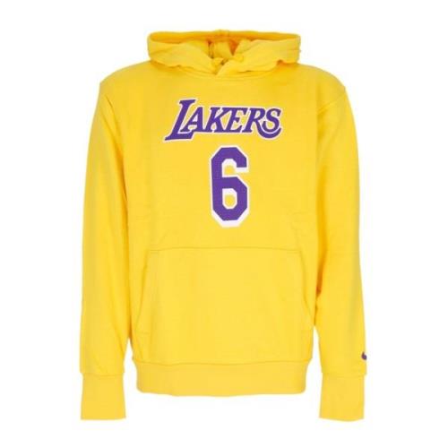 Nike LeBron James NBA Hoodie Yellow, Herr