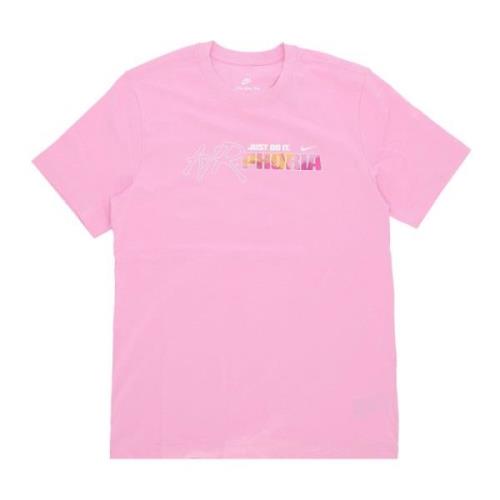 Nike Sport T-shirt Pink Rise Mjuk passform Pink, Herr